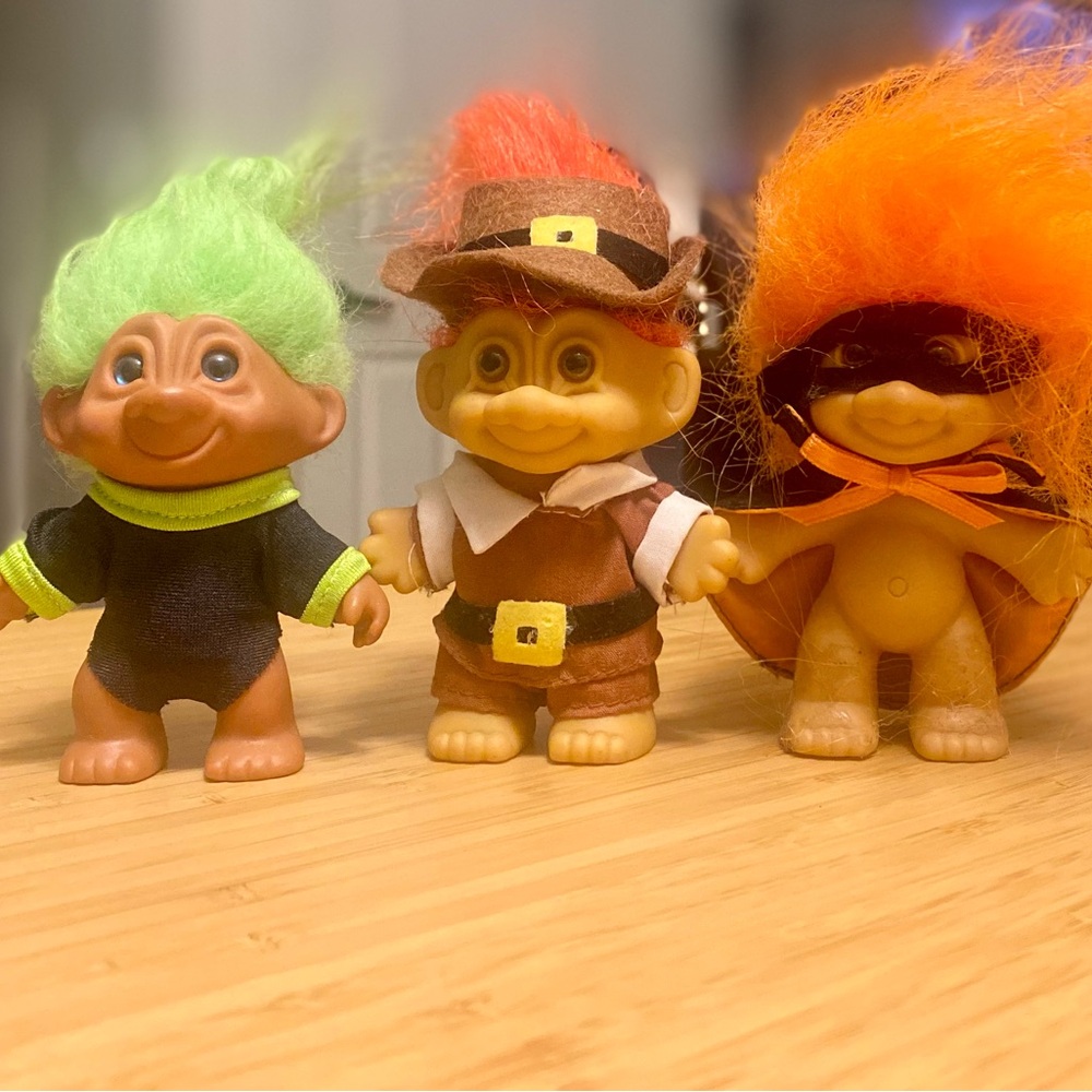 Vintage Troll dolls